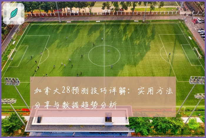 加拿大28预测技巧详解：实用方法分享与数据趋势分析